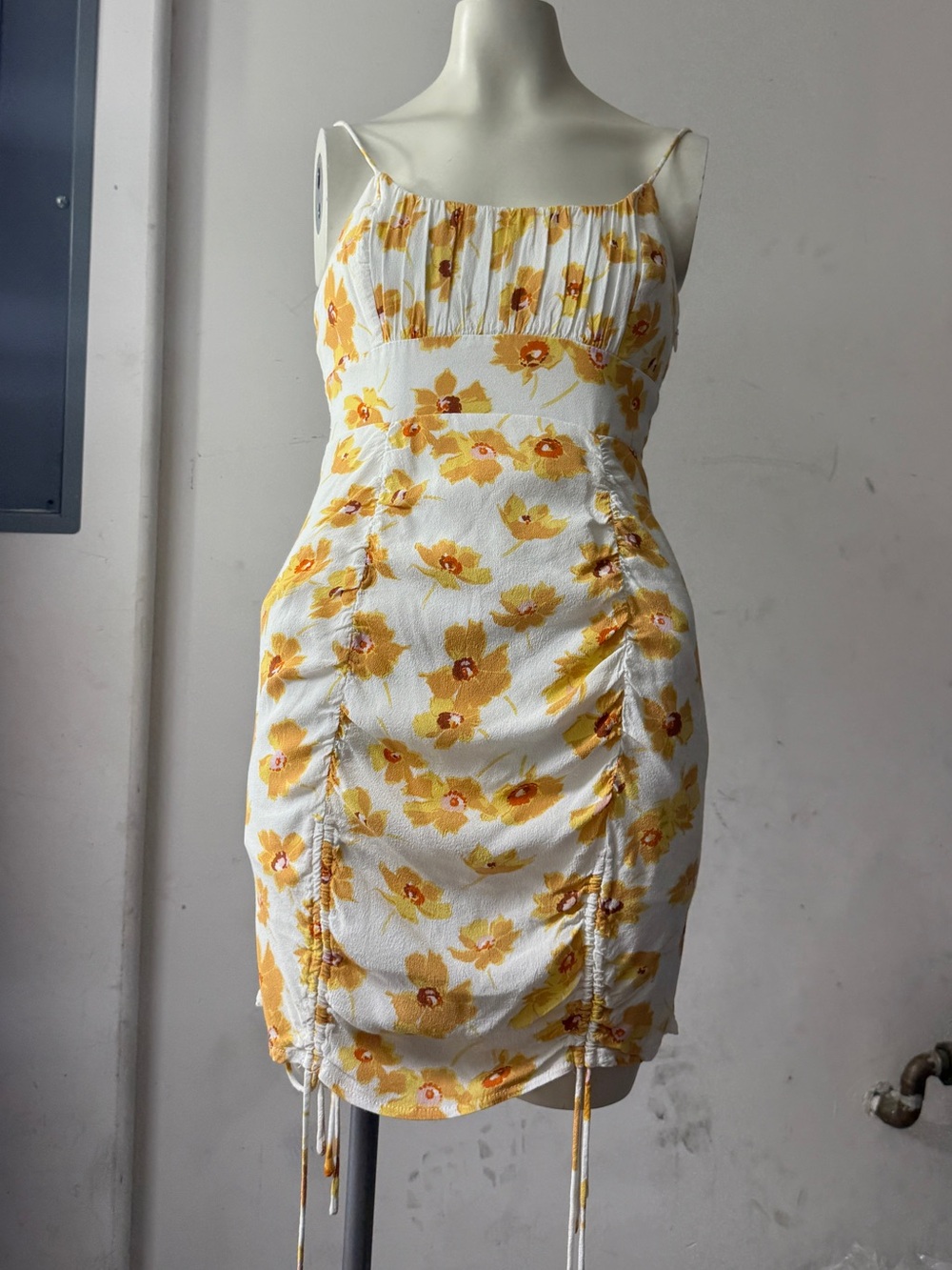 Floral angel biba mini dress